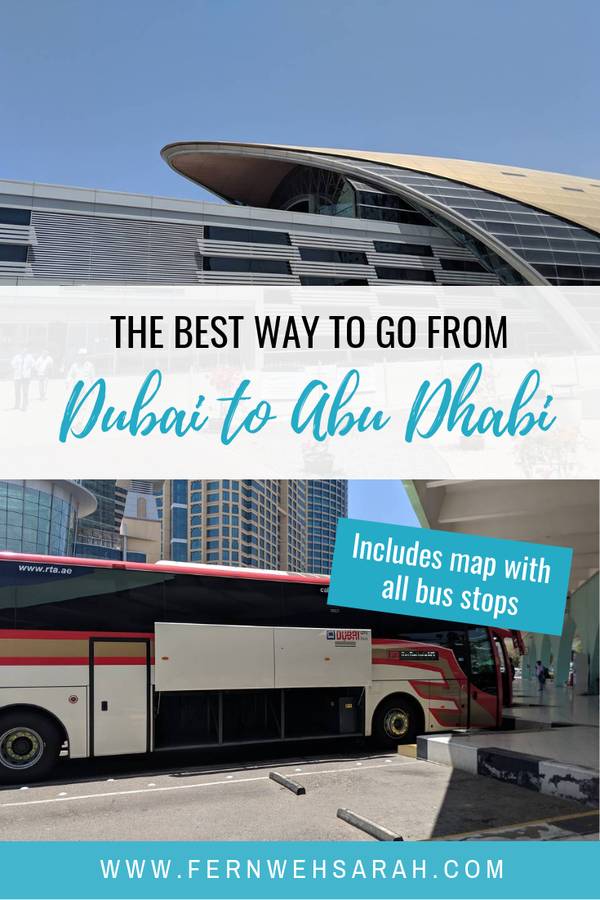 Bus From Dubai To Abu Dhabi Everything You Need To Know