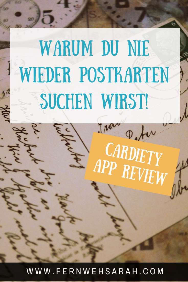 Cardiety Nie Wieder Postkarten Suchen Im Urlaub Fernwehsarah